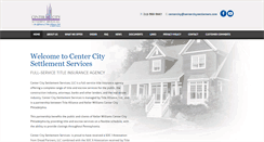 Desktop Screenshot of centercitysettlement.com